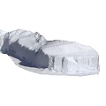 White Decorative Rock Shaped Garden Ornaments For Landscape Design And Decoration