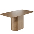 Modern dining table 3d model