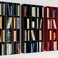 Minimalist Bookshelf Wall-mounted Bookshelf Invisible Bookshelf Books and Magazines 3d model