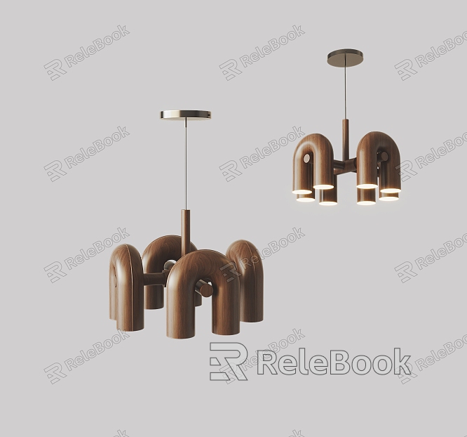 Pendant lamp combination model