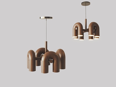 Pendant lamp combination model