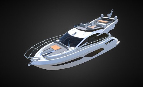 Yacht 3d model