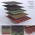 Retro Monterey Venecia Roof Tiles Various Color Options For Building Construction