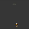 Cute Cartoon Duck Doll With Big Eyes Brown Body Yellow Beak And Open Arms