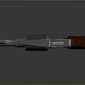 High Quality Vintage Revolver With Shiny Metallic Body And Detailed Wooden Grip Design