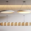 Modern Chandelier Designs Featuring Circular And Linear Shapes For Interior Lighting