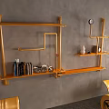 Creative Industrial Style Yellow Leisure Sofa Set For Modern Cafe Public Lounge Relaxation Space