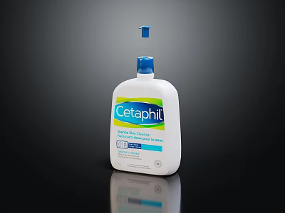 Cetaphil Gentle Skin Cleanser Daily Washing Product For All Skin Types 3d model