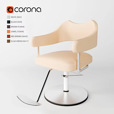 Ergonomic Medical Examination Chair With Multiple Color Options And Adjustable Base 3d model