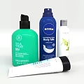 New Improved Skincare And Cosmetics Products Including Body Milk Lotion Tea Tree Moisturizer And Cream