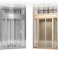Sightseeing Elevator Modern Elevator 3d model
