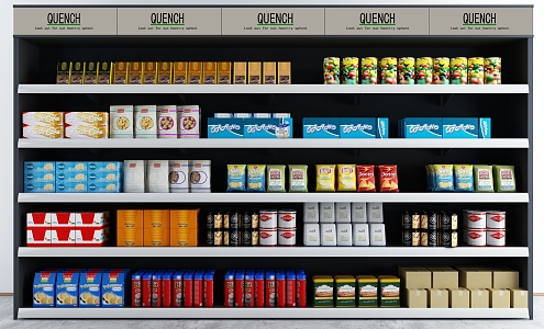 Supermarket Container 3d model