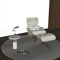 Modern Sofa Chair Single Casual Sofa Chair Functional Sofa Rotating Sofa Chair Side Corner Sofa Chair 3d model