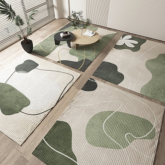 Modern Carpet 3d model