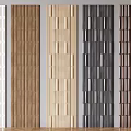 Stylish Wall Panels With Various Colors And Textured Designs For Interior Decoration