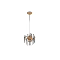 Elegant Modern Crystal Chandelier With Gold Metal Frame And Glass Panels