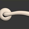 Modern Metallic Door Handle Hardware For Home Furniture With Ergonomic Design