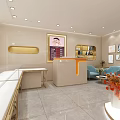 Elegant Modern Jewelry Store Interior Design With Glass Display Counters And Elegant Lighting Decorative Elements