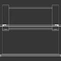 Sleek Full Length Floor Mirror With Black Stand Modern Minimalist Home Decor