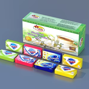 Supermarket merchandise daily necessities 3d model