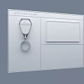 Smart Network Information Release Background Wall With City Display And Interactive Device