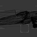 Silver Propeller Fighter Aircraft With Classic Design Cockpit And Wings