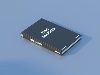 Zero Gravity Sky View Book Featuring Modern Cover Design And Bold Typography 3d model