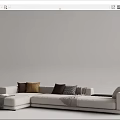 Modern Multiplayer Sofa 3d model