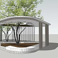 Modern Pavilion 3d model