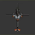 Sleek Modern Helicopter With Orange White Livery Streamlined Fuselage And Rotor Blades