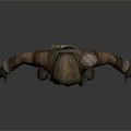 Gas Mask Science Fiction Gas Mask Gas Mask Respirator Breathing Mask Biochemical Mask Science Fiction Mask 3d model