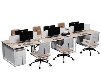 Desk 3d model