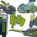 Various Creative Garden Ornaments Designs With Water Features Green Plants And Geometric Structures