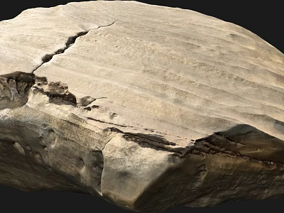 Natural Stone And Wood Material With Textured Surface For Decorative Design 3d model