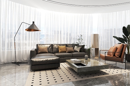 Living room 3d model