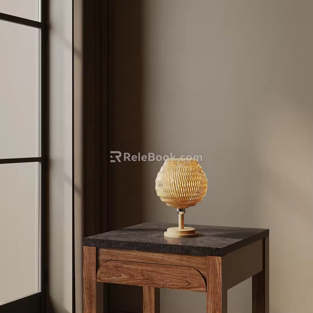Table lamp 3d model