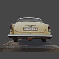 vintage car 3d model