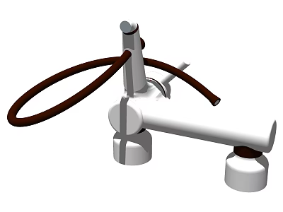 Modern faucet 3d model