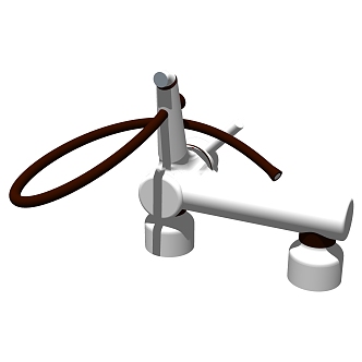 Modern faucet 3d model