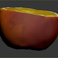 Fresh Sliced Orange With Vibrant Yellow Flesh And Red Skin Healthy Fruit