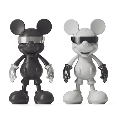 Modern Hand Mickey Creative Hand 3d model