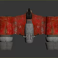 Modern Spaceship Spacecraft 3d model