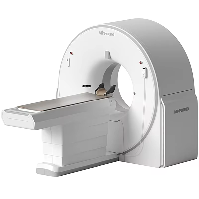 modern scanner magnetic resonance 3d model