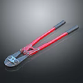 Pipe pliers vise bench vise wrench tool hardware tool processing tool furniture 3d model