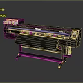 MIMAKI Professional Large Format Printer With Ink Cartridges And Control Panel For Roll Media