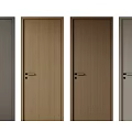 Modern Hinged Doors In Various Colors And Materials For Home Interiors