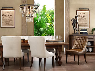 American Restaurant 3d model