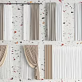 Curtains 3d model