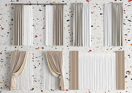 Curtains 3d model
