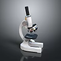High Quality Laboratory Microscope With Adjustable Magnification For Scientific Research 3d model